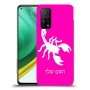 עקרב כיסוי מגן קשיח בעיצוב אישי עם השם שלך ל Xiaomi Mi 10T Pro 5G יחידה אחת סקרין מובייל