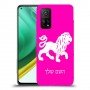 אריה כיסוי מגן קשיח בעיצוב אישי עם השם שלך ל Xiaomi Mi 10T Pro 5G יחידה אחת סקרין מובייל