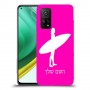 גלישה כיסוי מגן קשיח בעיצוב אישי עם השם שלך ל Xiaomi Mi 10T Pro 5G יחידה אחת סקרין מובייל