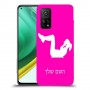 אימון ספורט - אישה כיסוי מגן קשיח בעיצוב אישי עם השם שלך ל Xiaomi Mi 10T Pro 5G יחידה אחת סקרין מובייל