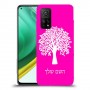 עץ כיסוי מגן קשיח בעיצוב אישי עם השם שלך ל Xiaomi Mi 10T Pro 5G יחידה אחת סקרין מובייל