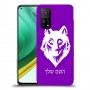 זאב כיסוי מגן קשיח בעיצוב אישי עם השם שלך ל Xiaomi Mi 10T Pro 5G יחידה אחת סקרין מובייל