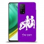 תאומים כיסוי מגן קשיח בעיצוב אישי עם השם שלך ל Xiaomi Mi 10T Pro 5G יחידה אחת סקרין מובייל