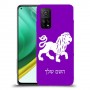 אריה כיסוי מגן קשיח בעיצוב אישי עם השם שלך ל Xiaomi Mi 10T Pro 5G יחידה אחת סקרין מובייל