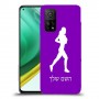 ג'וגלין - אישה כיסוי מגן קשיח בעיצוב אישי עם השם שלך ל Xiaomi Mi 10T Pro 5G יחידה אחת סקרין מובייל
