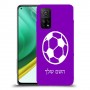 כדורגל - כדור כיסוי מגן קשיח בעיצוב אישי עם השם שלך ל Xiaomi Mi 10T Pro 5G יחידה אחת סקרין מובייל
