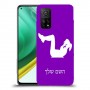 אימון ספורט - אישה כיסוי מגן קשיח בעיצוב אישי עם השם שלך ל Xiaomi Mi 10T Pro 5G יחידה אחת סקרין מובייל