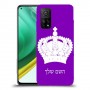 כתר מלכותי כיסוי מגן קשיח בעיצוב אישי עם השם שלך ל Xiaomi Mi 10T Pro 5G יחידה אחת סקרין מובייל