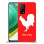 תרנגול כיסוי מגן קשיח בעיצוב אישי עם השם שלך ל Xiaomi Mi 10T Pro 5G יחידה אחת סקרין מובייל