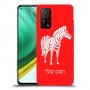 זברה כיסוי מגן קשיח בעיצוב אישי עם השם שלך ל Xiaomi Mi 10T Pro 5G יחידה אחת סקרין מובייל