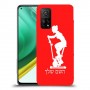 שוליים - אישה כיסוי מגן קשיח בעיצוב אישי עם השם שלך ל Xiaomi Mi 10T Pro 5G יחידה אחת סקרין מובייל