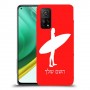 גלישה כיסוי מגן קשיח בעיצוב אישי עם השם שלך ל Xiaomi Mi 10T Pro 5G יחידה אחת סקרין מובייל