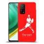 שחקן טניס כיסוי מגן קשיח בעיצוב אישי עם השם שלך ל Xiaomi Mi 10T Pro 5G יחידה אחת סקרין מובייל
