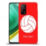 כדורעף - כדור כיסוי מגן קשיח בעיצוב אישי עם השם שלך ל Xiaomi Mi 10T Pro 5G יחידה אחת סקרין מובייל