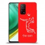 שחקן כדורעף כיסוי מגן קשיח בעיצוב אישי עם השם שלך ל Xiaomi Mi 10T Pro 5G יחידה אחת סקרין מובייל