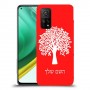 עץ כיסוי מגן קשיח בעיצוב אישי עם השם שלך ל Xiaomi Mi 10T Pro 5G יחידה אחת סקרין מובייל