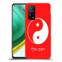 סמל יינג יאנג - סין כיסוי מגן קשיח בעיצוב אישי עם השם שלך ל Xiaomi Mi 10T Pro 5G יחידה אחת סקרין מובייל