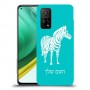 זברה כיסוי מגן קשיח בעיצוב אישי עם השם שלך ל Xiaomi Mi 10T Pro 5G יחידה אחת סקרין מובייל