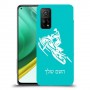 אופנוע שלג כיסוי מגן קשיח בעיצוב אישי עם השם שלך ל Xiaomi Mi 10T Pro 5G יחידה אחת סקרין מובייל