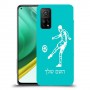 שחקן כדורגל כיסוי מגן קשיח בעיצוב אישי עם השם שלך ל Xiaomi Mi 10T Pro 5G יחידה אחת סקרין מובייל