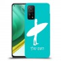 גלישה כיסוי מגן קשיח בעיצוב אישי עם השם שלך ל Xiaomi Mi 10T Pro 5G יחידה אחת סקרין מובייל