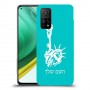 פסל החירות כיסוי מגן קשיח בעיצוב אישי עם השם שלך ל Xiaomi Mi 10T Pro 5G יחידה אחת סקרין מובייל