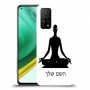 יוגה כיסוי מגן קשיח בעיצוב אישי עם השם שלך ל Xiaomi Mi 10T Pro 5G יחידה אחת סקרין מובייל