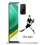 שחקן טניס כיסוי מגן קשיח בעיצוב אישי עם השם שלך ל Xiaomi Mi 10T Pro 5G יחידה אחת סקרין מובייל