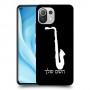 סקספון כיסוי מגן קשיח בעיצוב אישי עם השם שלך ל Xiaomi Mi 11 Lite 5G יחידה אחת סקרין מובייל