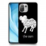 טלה כיסוי מגן קשיח בעיצוב אישי עם השם שלך ל Xiaomi Mi 11 Lite 5G יחידה אחת סקרין מובייל