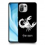 עקרב כיסוי מגן קשיח בעיצוב אישי עם השם שלך ל Xiaomi Mi 11 Lite 5G יחידה אחת סקרין מובייל