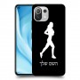 ג'וגלין - אישה כיסוי מגן קשיח בעיצוב אישי עם השם שלך ל Xiaomi Mi 11 Lite 5G יחידה אחת סקרין מובייל