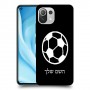 כדורגל - כדור כיסוי מגן קשיח בעיצוב אישי עם השם שלך ל Xiaomi Mi 11 Lite 5G יחידה אחת סקרין מובייל