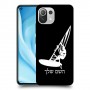 גלישת מפרש כיסוי מגן קשיח בעיצוב אישי עם השם שלך ל Xiaomi Mi 11 Lite 5G יחידה אחת סקרין מובייל