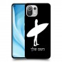 גלישה כיסוי מגן קשיח בעיצוב אישי עם השם שלך ל Xiaomi Mi 11 Lite 5G יחידה אחת סקרין מובייל