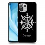 הגה - קפטן - ים כיסוי מגן קשיח בעיצוב אישי עם השם שלך ל Xiaomi Mi 11 Lite 5G יחידה אחת סקרין מובייל