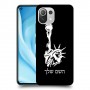 פסל החירות כיסוי מגן קשיח בעיצוב אישי עם השם שלך ל Xiaomi Mi 11 Lite 5G יחידה אחת סקרין מובייל