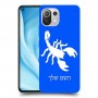 עקרב כיסוי מגן קשיח בעיצוב אישי עם השם שלך ל Xiaomi Mi 11 Lite 5G יחידה אחת סקרין מובייל
