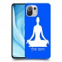 יוגה כיסוי מגן קשיח בעיצוב אישי עם השם שלך ל Xiaomi Mi 11 Lite 5G יחידה אחת סקרין מובייל