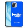 חצוצרה כיסוי מגן קשיח בעיצוב אישי עם השם שלך ל Xiaomi Mi 11 Lite 5G יחידה אחת סקרין מובייל