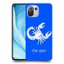 עקרב כיסוי מגן קשיח בעיצוב אישי עם השם שלך ל Xiaomi Mi 11 Lite 5G יחידה אחת סקרין מובייל