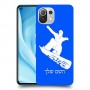 סנובורד כיסוי מגן קשיח בעיצוב אישי עם השם שלך ל Xiaomi Mi 11 Lite 5G יחידה אחת סקרין מובייל