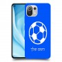 כדורגל - כדור כיסוי מגן קשיח בעיצוב אישי עם השם שלך ל Xiaomi Mi 11 Lite 5G יחידה אחת סקרין מובייל