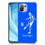 שחקן כדורגל כיסוי מגן קשיח בעיצוב אישי עם השם שלך ל Xiaomi Mi 11 Lite 5G יחידה אחת סקרין מובייל