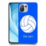 כדורעף - כדור כיסוי מגן קשיח בעיצוב אישי עם השם שלך ל Xiaomi Mi 11 Lite 5G יחידה אחת סקרין מובייל
