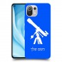 טלסקופ כיסוי מגן קשיח בעיצוב אישי עם השם שלך ל Xiaomi Mi 11 Lite 5G יחידה אחת סקרין מובייל