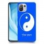 סמל יינג יאנג - סין כיסוי מגן קשיח בעיצוב אישי עם השם שלך ל Xiaomi Mi 11 Lite 5G יחידה אחת סקרין מובייל