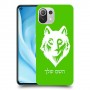 זאב כיסוי מגן קשיח בעיצוב אישי עם השם שלך ל Xiaomi Mi 11 Lite 5G יחידה אחת סקרין מובייל