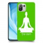 יוגה כיסוי מגן קשיח בעיצוב אישי עם השם שלך ל Xiaomi Mi 11 Lite 5G יחידה אחת סקרין מובייל