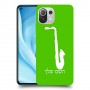 סקספון כיסוי מגן קשיח בעיצוב אישי עם השם שלך ל Xiaomi Mi 11 Lite 5G יחידה אחת סקרין מובייל